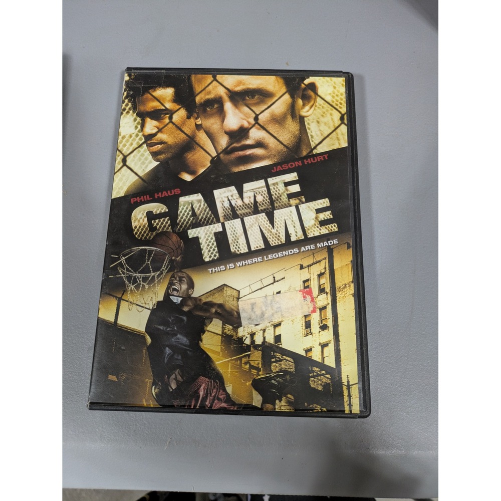 Game Time DVD 2011 Basketball Sports Drama Lionsgate Phil Haus Jason Hurt Film